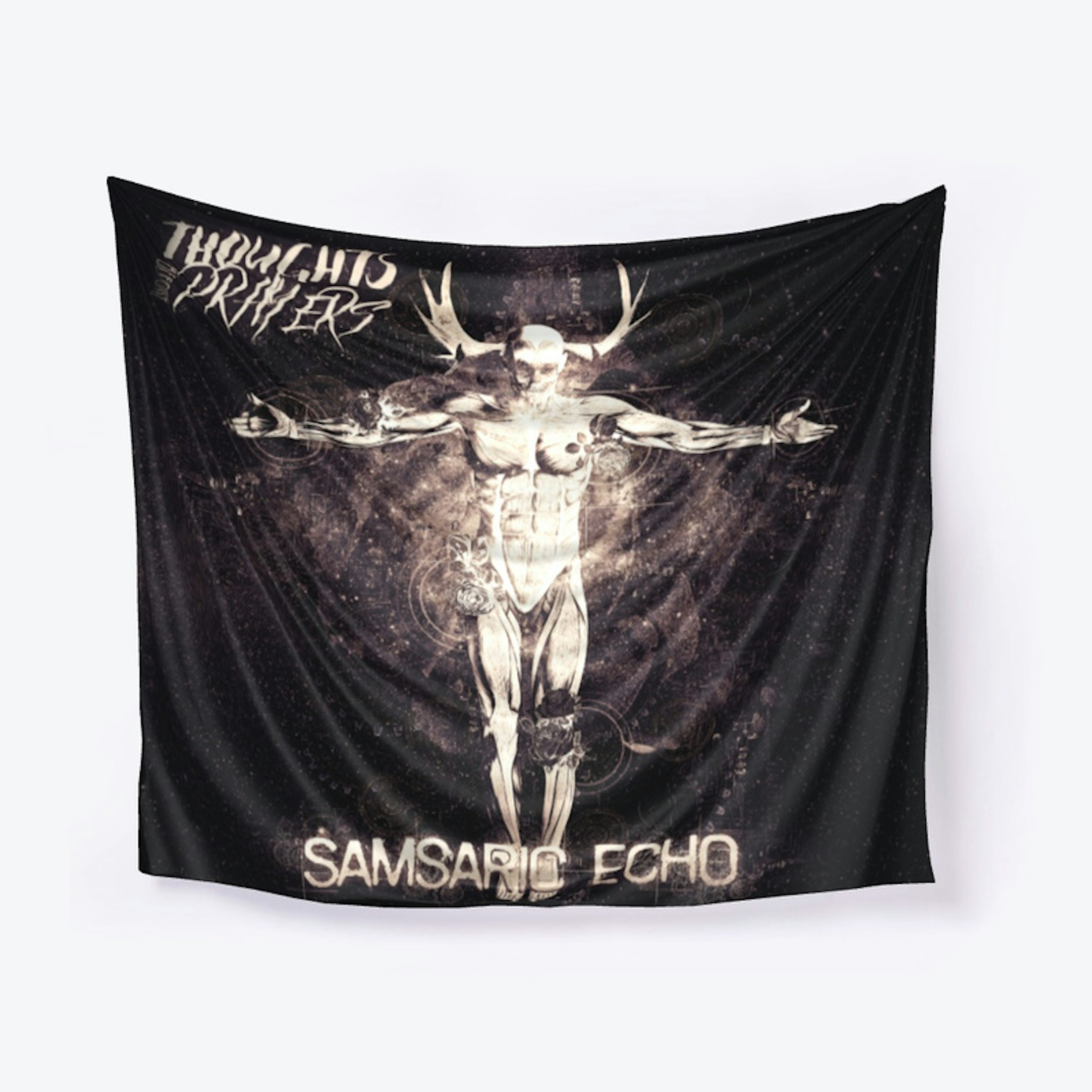 Samsaric Echo Wall Flag